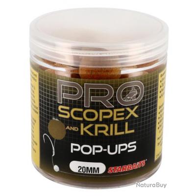 Bouillettes Starbaits Pro Scopex Krill Pop Up Mm Gr Bouillettes