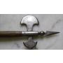 hache, moyen age repro