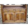 meuble de toilette en noyer a restaurer