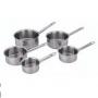 5 CASSEROLES professionnelle INOX TRIPLE Induction marque Baumalu