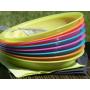 Assiettes en plastique