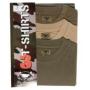 Pack de 3 tee-shirts homme unis taille 3 XL