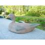 V�ritable ancien appelant blette canard en bois  chasse