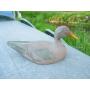V�ritable ancien appelant blette canard en bois  chasse