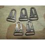 MOUSQUETONS RENFORCES POUR ARMES/AIRSOFT.Sangle et bretelle � fusil 23 m/m  LOT DE 5!