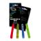 petites annonces chasse p&ecirc;che : Lot de 10 Mini Lightsticks Rouges - 4,5 x 40 mm