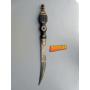 SUPERBE COUTEAUX TOUAREG ENTIEREMENT DECORE , african art