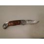 couteaux pliant MAGNUM BY BOKER magnifique bois marbr� lame de 9.5 cm corp et lame grav�s