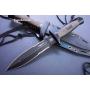 couteau de botte de marque SOG lame double tranchant neuf � 1&euro; sans prix de r�serve