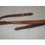 Bretelle de fusil fa�on cuir marron clair
