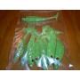 POCHETTE DE 10 CHAD VERT FLUO 10.6 CM