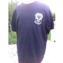 TEE SHIRT NOIR AIR FORCE/tattoo/skull/goth/horror/airsoft/arley/pin up