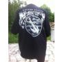 TEE SHIRT NOIR US NAVY/tattoo/skull/goth/horror/airsoft/arley/pin up
