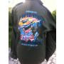 VESTE DE TREILLIS VERT  US AIR FORCE/tattoo/skull/goth/horror/airsoft/arley/pin up