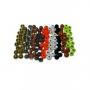 50 x Bille Laiton - Montage mouche - Diam 2,4 mm - couleur blanc