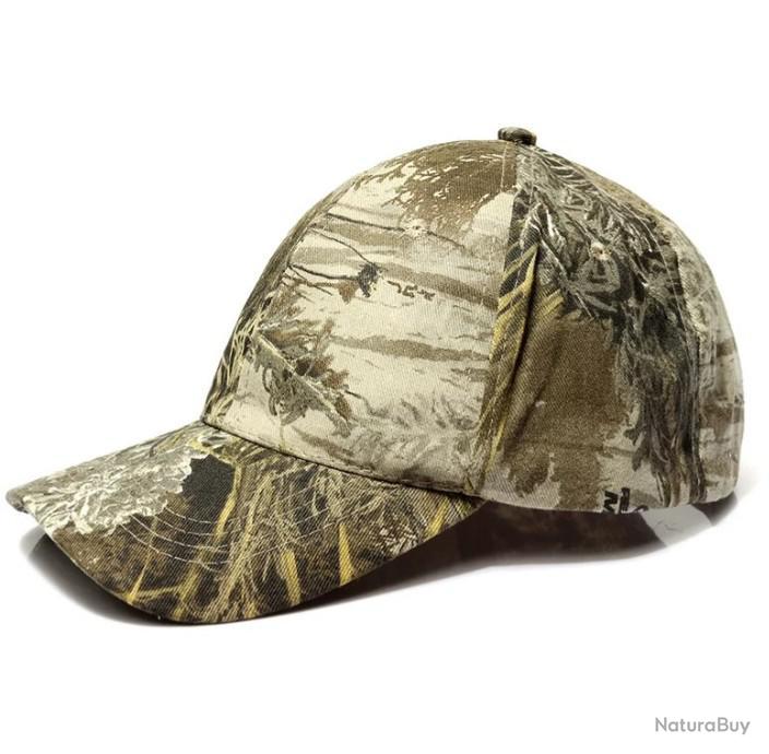 SANS PRIX DE RESERVE Casquette chasse pêche Camouflage réf 5703