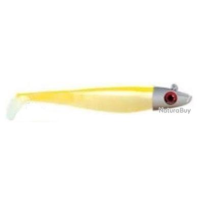 Swat Shad Monte Cm Gr Par Blanc Nacre Dos Fluo Jaune Npc