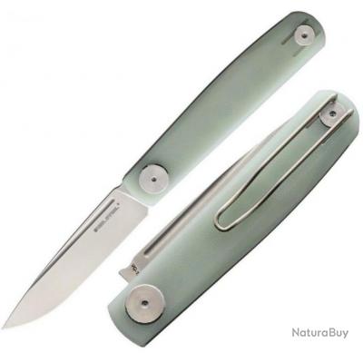 Couteau Real Steel Gslip Compact Jade Lame Acier Vg Manche G