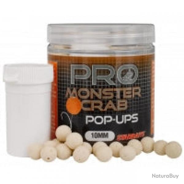 Appât Pro Monstercrab Pop Up 10mm Starbaits 60gr 6 Bouillettes