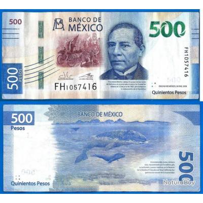 Mexique Pesos Billet Peso Amerique Mexico Benito Juarez