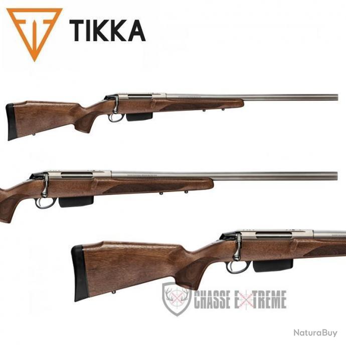 Carabine TIKKA T3X Varmint Bois Inox Cal 222 Rem Carabines à verrou