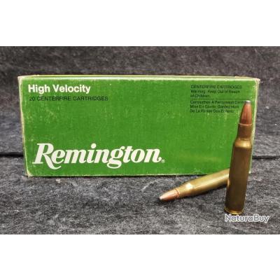 Boîte de 20 balles Remington Soft Point Cal 222 Rem Mag 3 6g 55gr