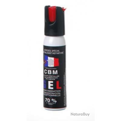 AEROSOL CBM PEPPER GEL CS 25ML PAR 5 11309 Bombe lacrymogène à