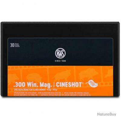 Cartouches RWS Cinetir Cal 300 Win Mag 9 5 G 147 Gr Par 1