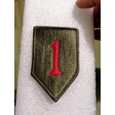 Patch Armee Us St Infantry Division Big Red One Original Insignes