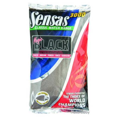 Amorce Match Sensas 3000 Magic Black 1kg Amorces prêtes à l emploi