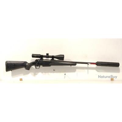 WINCHESTER XPR fileté 300 win lunette HAWKE 4 12X50 silencieux