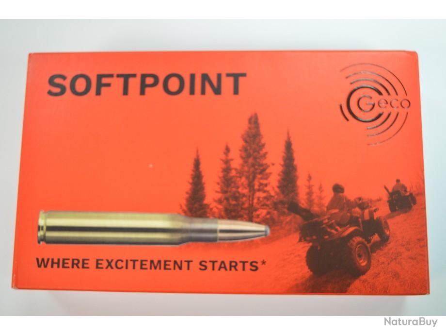 1 BOITE DE 20 MUNITIONS GECO CALIBRE 300WM OGIVE SOFT POINT 11 G 170