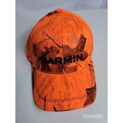 Casquette Officielle Chasse Garmin Camo Blaze Orange Chapeaux