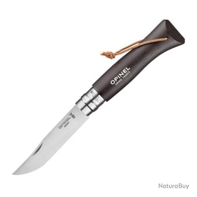 Couteau Opinel Baroudeur Brun Noir Couteaux Opinel