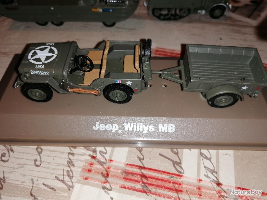 Jeep Willys Avec Remorque Mb V Hicules Militaria