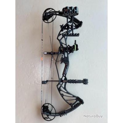 Arc Hoyt Pro Defiant Black Black Gaucher Arcs Compounds