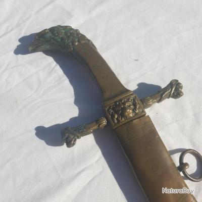 Glaive de Sapeur D Infanterie modèle avec pommeau tête d aigle Premier