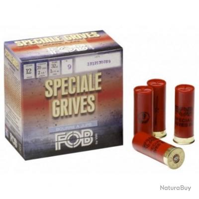 Cartouches FOB Spécial Grive BJ Cal 12 70 Par 25 Par 1 32 g