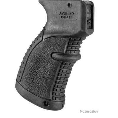 Poignée Pistolet ergonomique caoutchoutée Fab Defense AGR 47 pour AK et