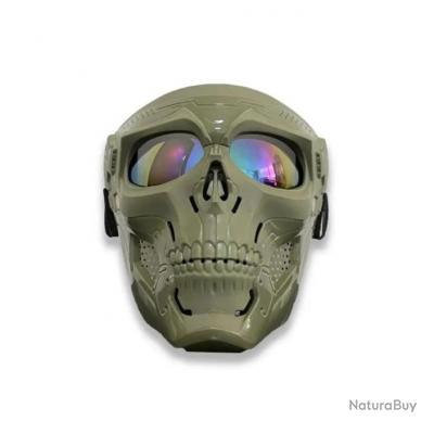 Masque airsoft moto ou autres 1 Euro sans réserve Motif crâne A