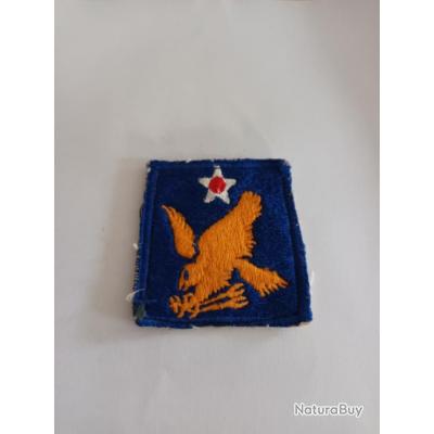 Patch Armee Us 2nd US ARMY AIR FORCE WW2 ORIGINAL 3 Insignes En Tissu