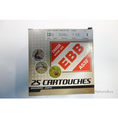 Wahoo LOT DE 200 CARTOUCHES FOB EBB AS32 CAL 12X70 32GR BOURRE JUPE