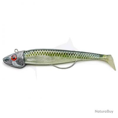 Delalande Swat Shad 15cm 100gr 28 GREEN FIZZ Leurres Souples Mer