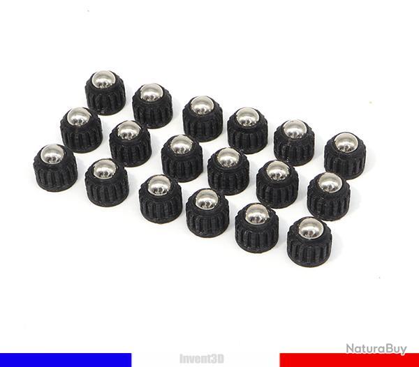 18 Slugs Pour UMAREX T4E HDR50 Cal 50 Bille 8mm Poids 2 7g Noir