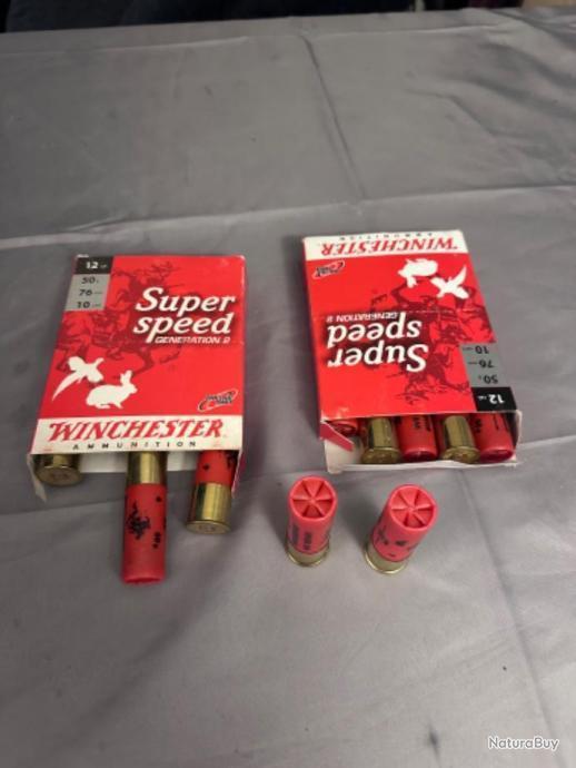 Vend Bo Tes De Cartouches Winchester Super Speed Magnum G N Ration