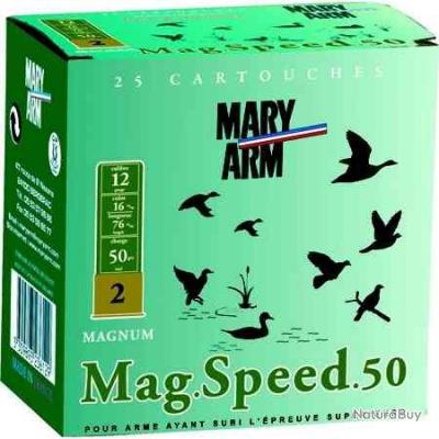 MARY ARM Cartouches De Chasse Mag Speed 50 Par Boite De 25 12 76 50g