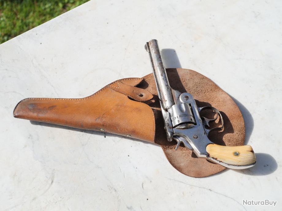 RARE étui revolver Smith Wesson 44 russian canon à 6 pouces d