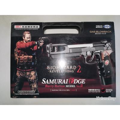 Tokyo Marui Samurai Edge Mod Barry Burton édition Biohazard Resident