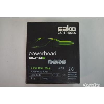 Boite De Munition Sako Calibre Rm Powerhead Blade Gr G