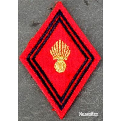 Patch Coudre Losange Mod Grenade D Artillerie Sous Officier Pour